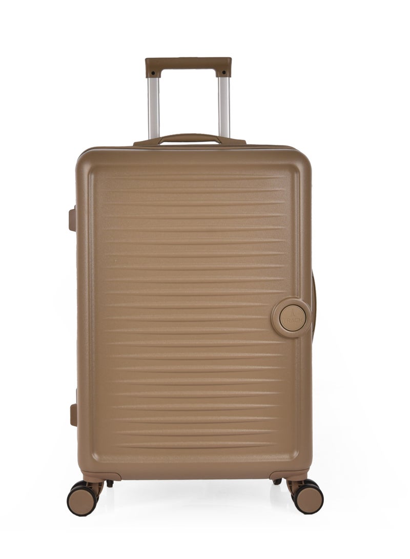 تراك طقم حقائب سفر تراك، مادة أكريلونيتريل بيوتادايين ستايرين، حقيبة سفر بعجلات بأحجام مقصورة وحقائب سفر، قفل  وعجلات مزدوجة، خفيف الوزن، مقاس - Image 3