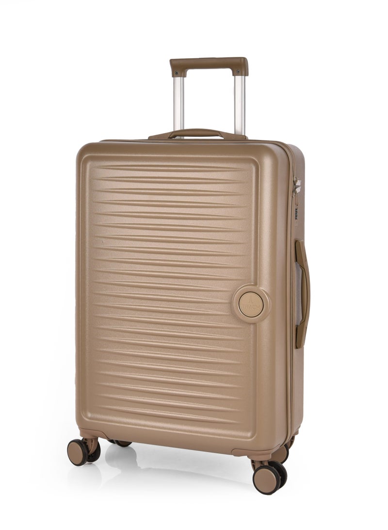 تراك طقم حقائب سفر تراك، مادة أكريلونيتريل بيوتادايين ستايرين، حقيبة سفر بعجلات بأحجام مقصورة وحقائب سفر، قفل  وعجلات مزدوجة، خفيف الوزن، مقاس - Image 4