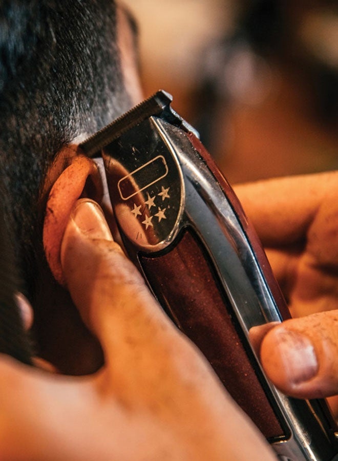 Shaving - Trimmers & Groomers T-Wide Corded Trimmer Silver/Red 25.8cm - Image 3