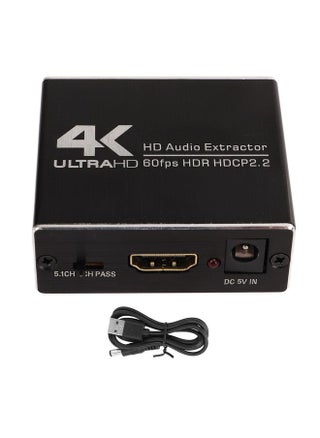 HD Multimedia Interface Splitter 5.1 Channel HD Sound Signal Converter HD Multimedia Interface Sound Extractor - pzsku/ZFA167B7803D97419E5E5Z/45/_/1732119682/28cb7403-148a-4ee6-98f5-27e28adbb137