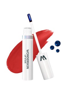 Wonderskin Wonder Blading Lip Stain Peel Off Masque - Long Lasting, Waterproof And Transfer Proof Red Lip Tint, Matte Finish Peel Off Lip Stain (Hayley Masque) 