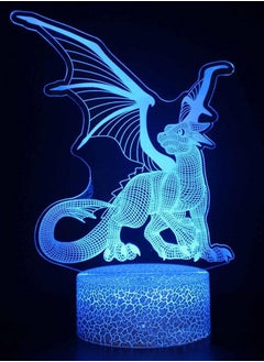 3D Illusion Table Lamp Led Night Light Base Dinosaur Series Toy for Kid Home Decoration