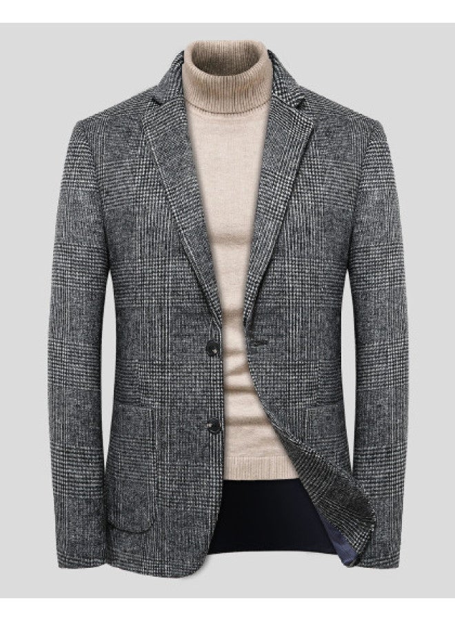 Tucano men's Wool Coat - Structured Business Casual Blazer For Commuting - Image 1