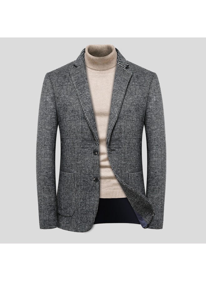 Tucano men's Wool Coat - Structured Business Casual Blazer For Commuting - Image 2