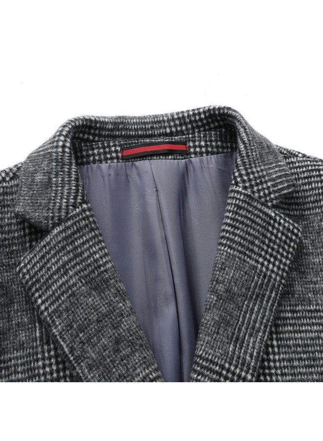 Tucano men's Wool Coat - Structured Business Casual Blazer For Commuting - Image 4