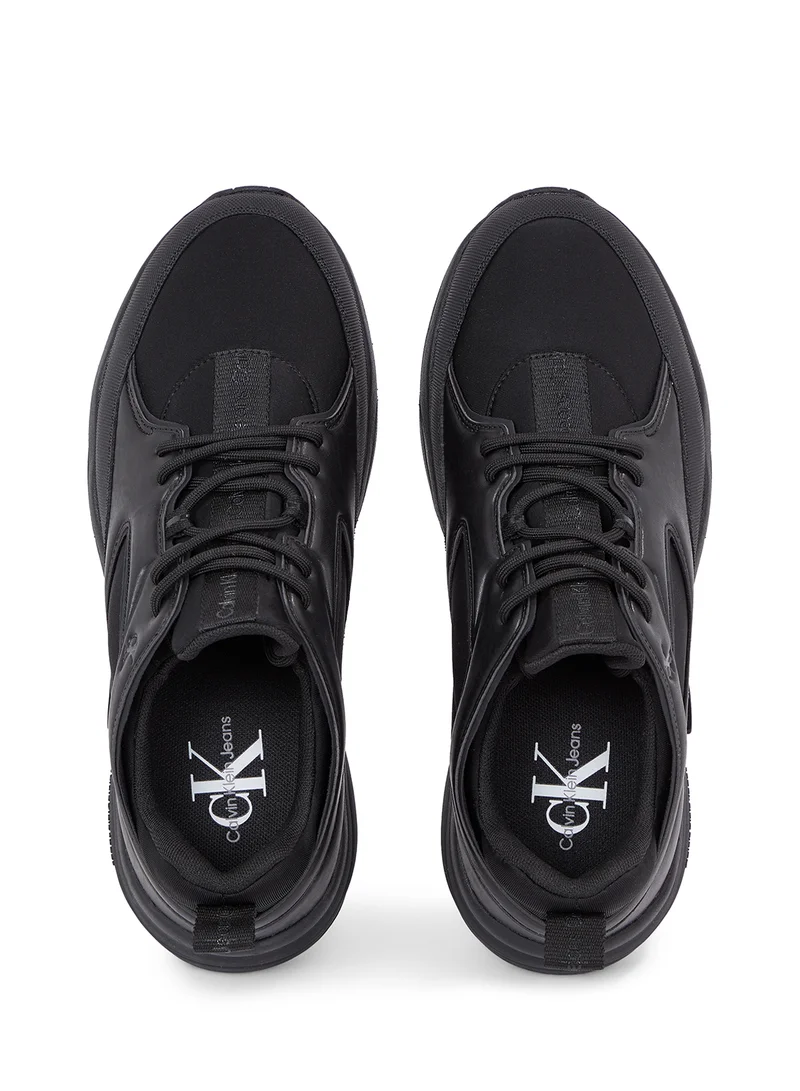 كالفن كلاين جينز RETRO TENNIS LOW LACEUP MTL