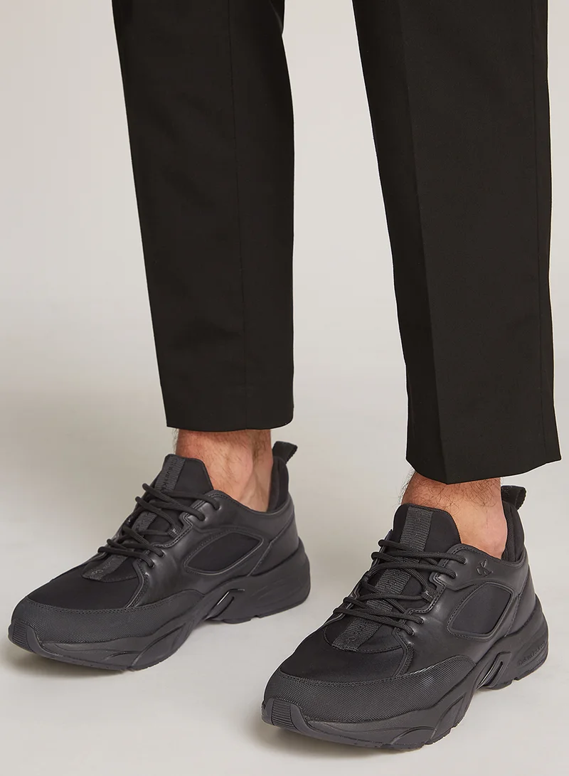 كالفن كلاين جينز RETRO TENNIS LOW LACEUP MTL