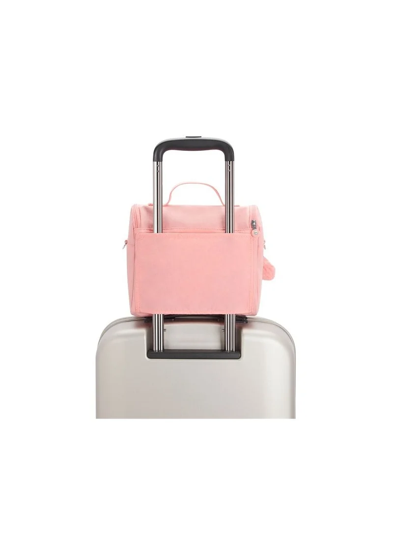 kipling New Kichirou Large lunchbox (with trolley sleeve) Pink Candy C