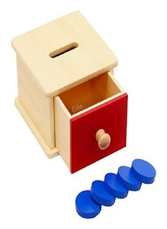 Elite Montessori Elite Montessori Coin Box with Thicker Coins  - Image 5