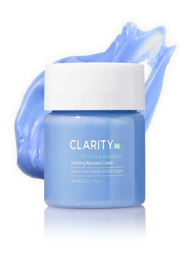 ClarityRx Call Me In The Morning Face Moisturizer, 1.7 Fl Oz, Soothing Recovery Facial Cream, Natural, Plant-Based with Antioxidants, Hydrating Matte Finish Day Cream for All Skin Types, No Parabens - Image 1