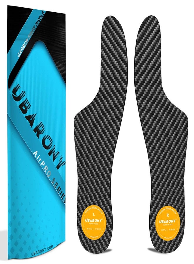 UBARONY Morton's Extension Orthotic, Carbon Fiber Insole, Rigid Shoe Insert Turf Toe Plate Pain Relief for Morton's Toe, Hallux Rigidus, Broken Big Toe, Arthritis for Walking Running Work Recovery - Image 1