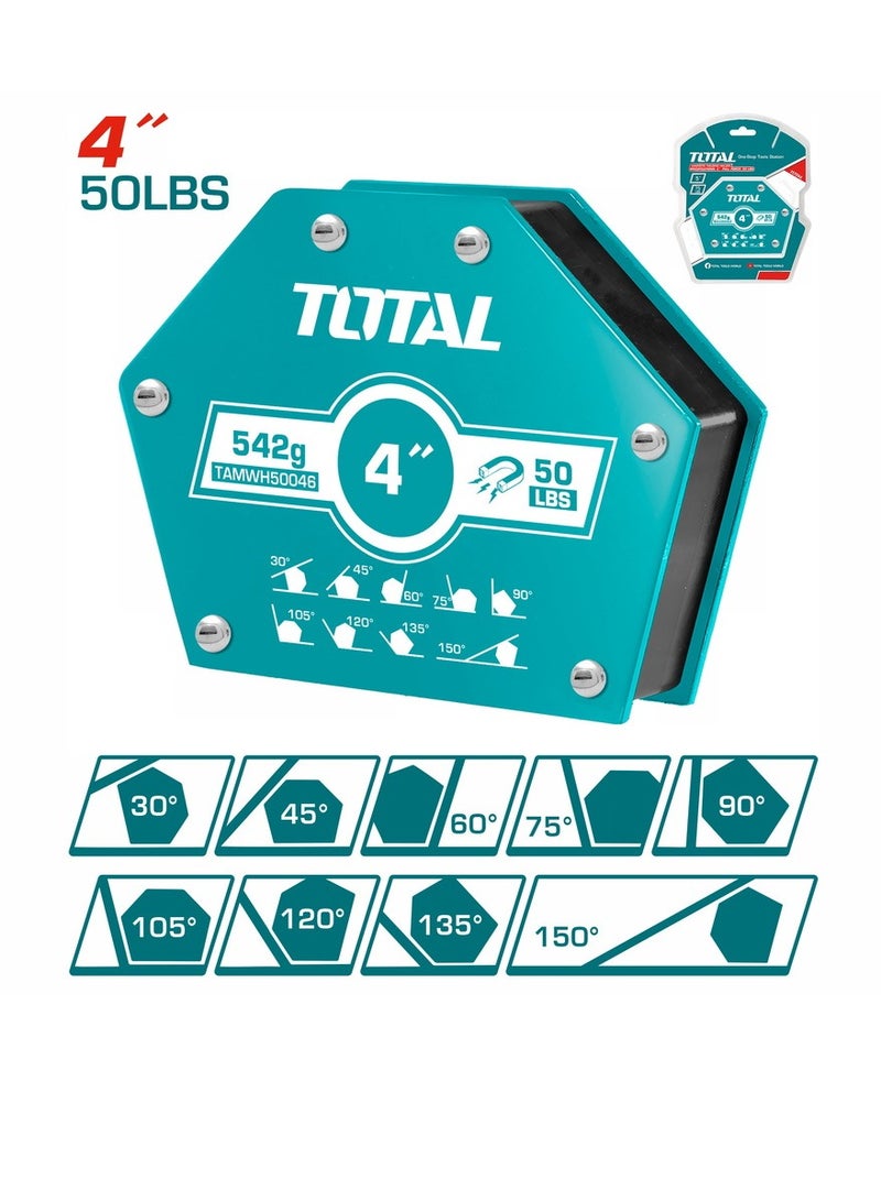 TOTAL 4 inch 6 angle welding angle - TAMWH50046 - Total