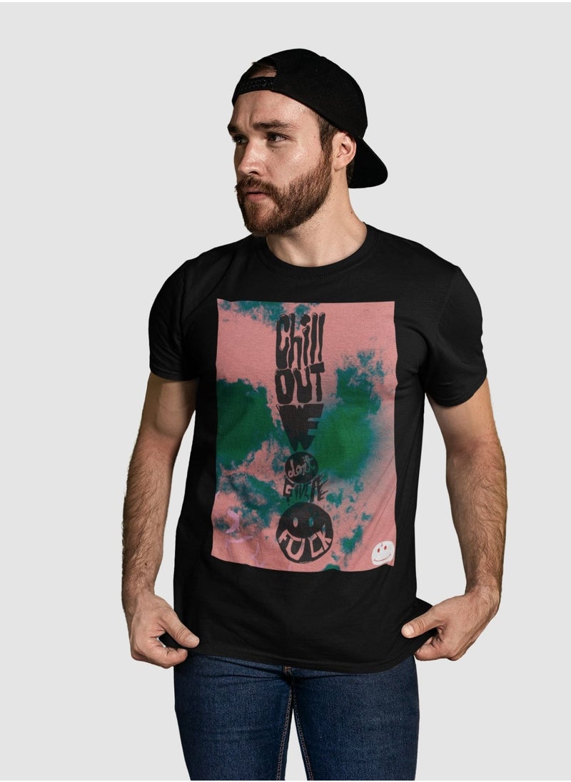 MERCH - Vibe with our 'Chill Out, We Don't Give a Smile T-Shirt - Image 1