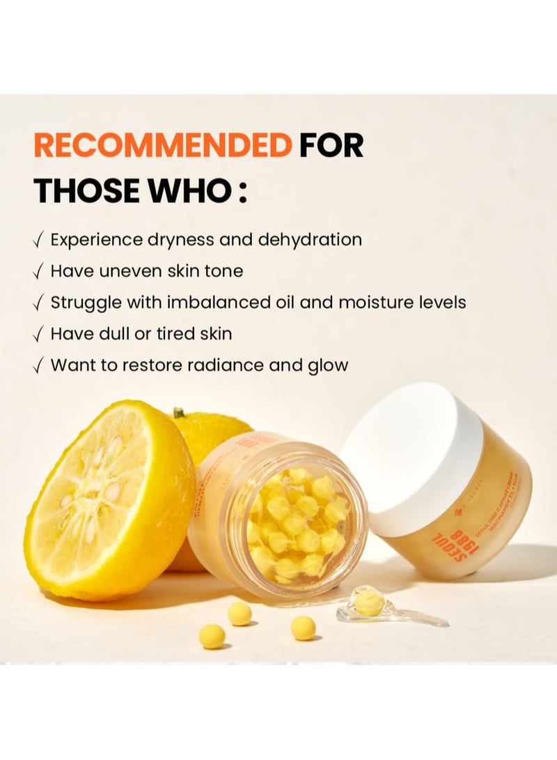 K-SECRET KSECRET - SEOUL 1988 Capsule Cream : Niacinamide 5% + Yuja  50 ml - Image 5