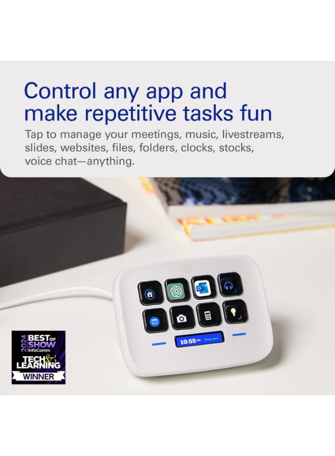 إلجاتو Elgato Stream Deck Neo – وحدة تحكم في الإنتاجية عبر USB - Image 2
