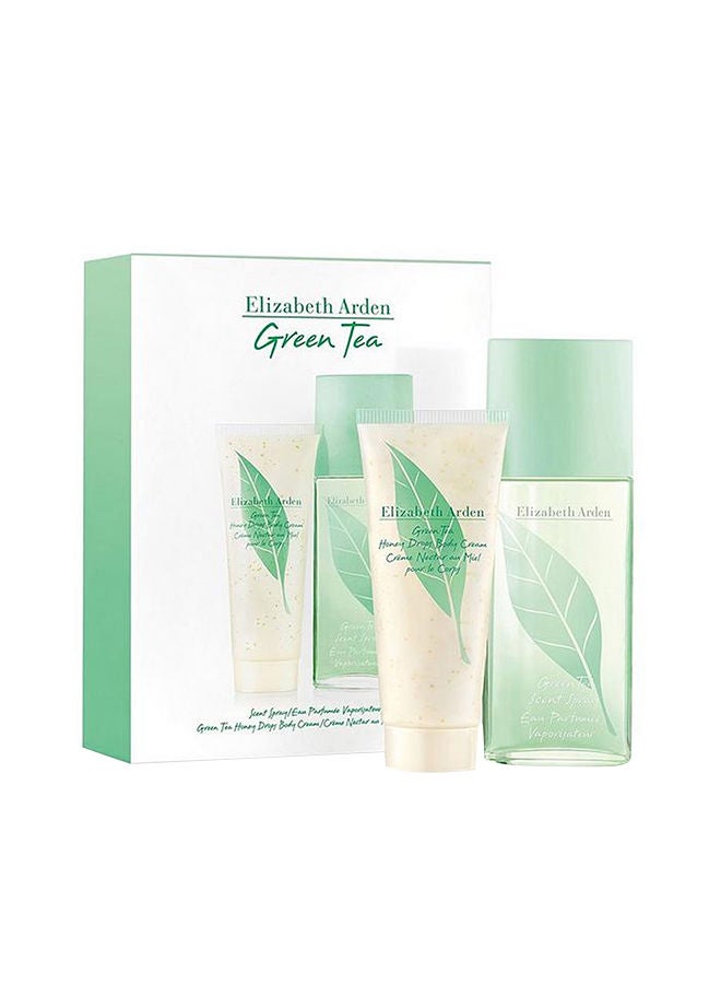 Elizabeth Arden Elizabeth Arden Green Tea Eau Perfume 100Ml+100Ml Body Cream Set  - Image 1