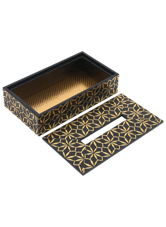 Alsaif Plastic Tissue Box Rectangle Black  - Image 2