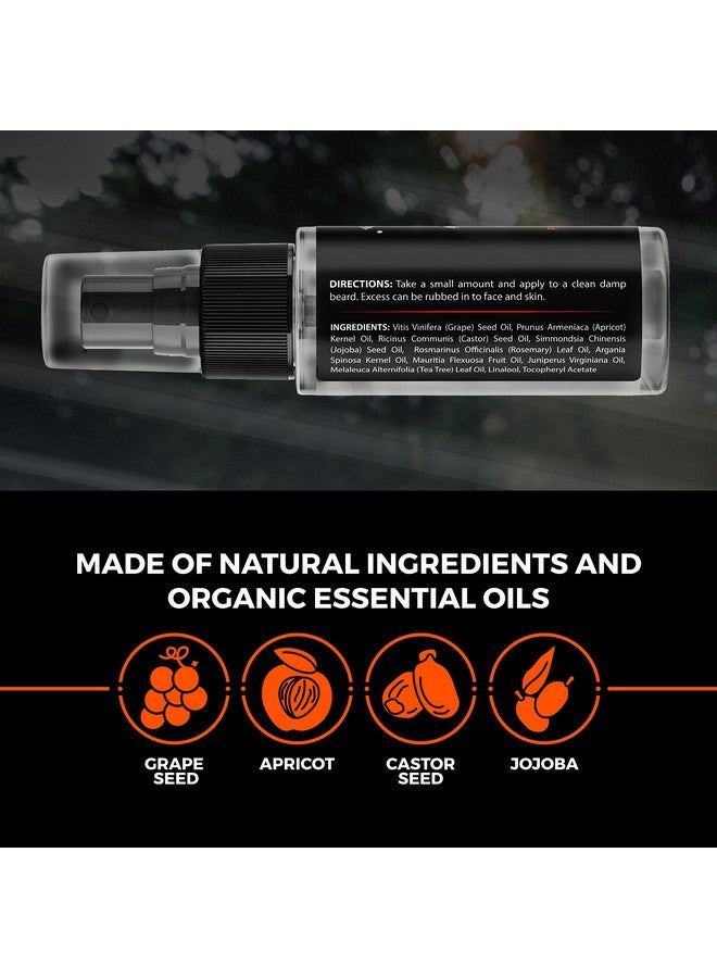 Wild Willies Premium Beard Oil & Conditioner Natural Organic Ingredients & Essential Oils Promote Fast Beard Growth Removes Itch & Dandruffdeep Softener Treatment Restores Moisture2 Oz - Image 3