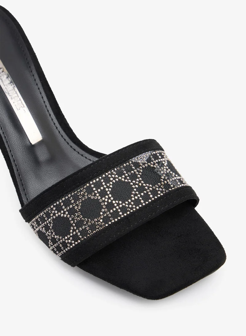LORIANNE BLACK Ziva-Mules for Women | Best Price UAE