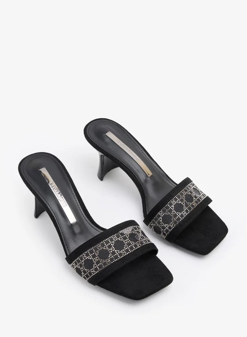 LORIANNE BLACK Ziva-Mules for Women | Best Price UAE