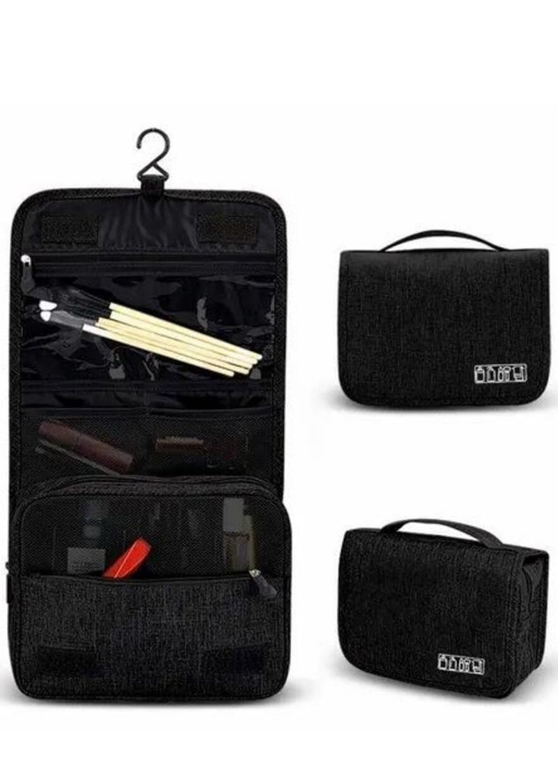 Multifunctional Travel Organizer Bag Cosmetic Toiletry Makeup Shaving Bag for Men Women Hanging Toiletry Organizer Travel Bag - Image 2