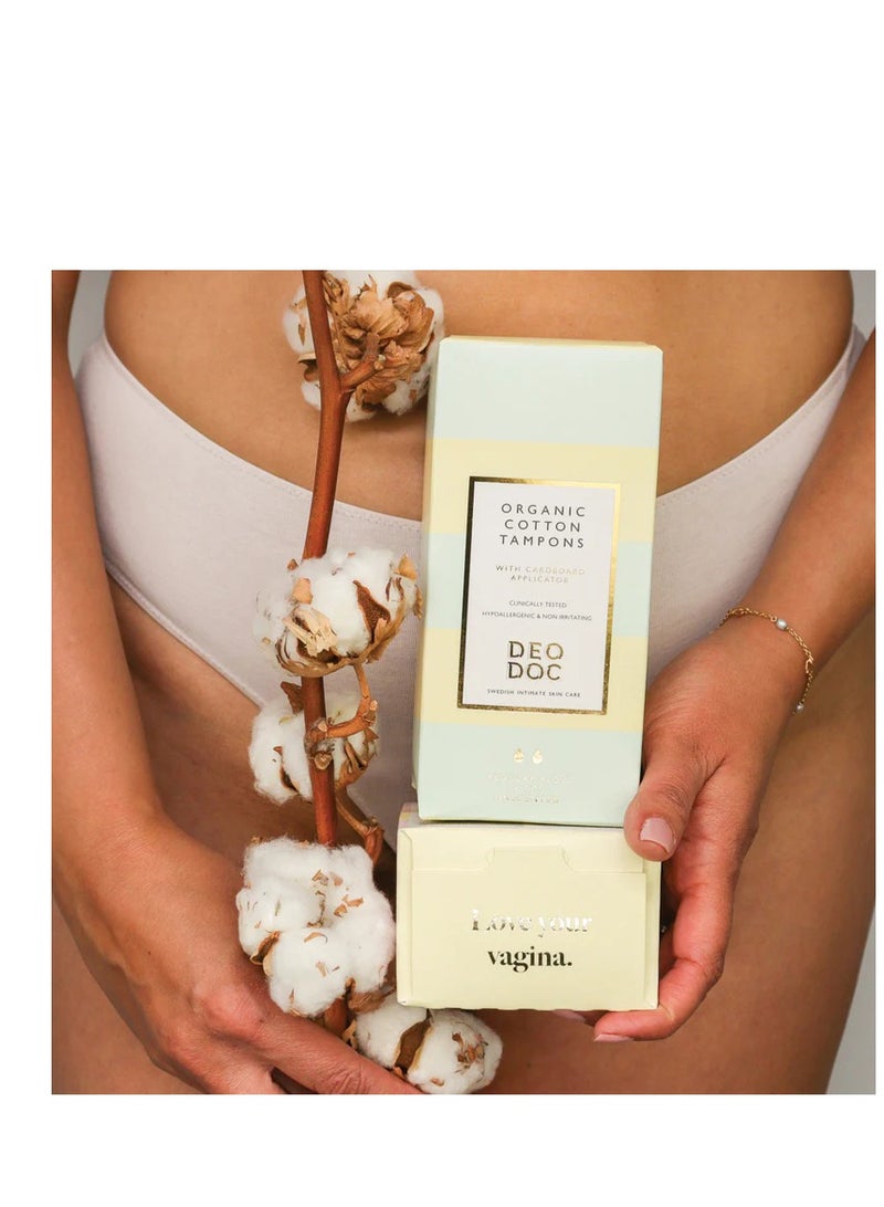DeoDoc Organic Cotton Tampons Regular Flow - Image 4