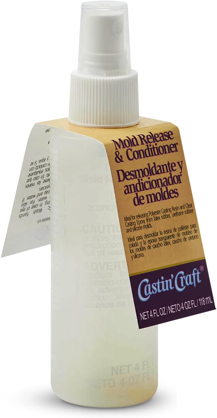 ETI Castin'Craft Mold Release and Conditioner Spray, 4 Ounce - Ideal for Easy Project Release and Mold Longevity - Image 1
