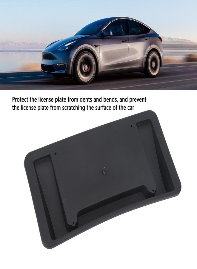 Dpofirs 149309000A Front License Plate for Model Y, License Plate Holder Mounting Bracket, License Plate Replacement for Tesla Model Y 2017 to 2023 - Image 4
