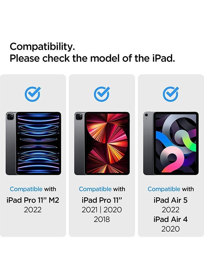 Tersely [2 Pack] Screen Protector for iPad Air 5th/4th Gen 10.9-Inch (2022/2020), for iPad Pro 11-inch (2022/2021/2020/2018), Tempered Glass Protective Film Guard - Image 2