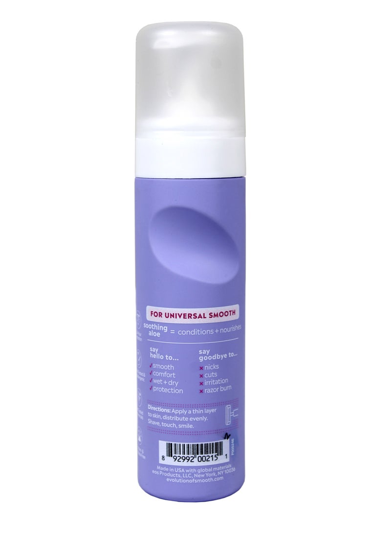 إي أو أس (إيفولوشن أوف سموث) زبدة الشيا كريم الحلاقة الخزامى 207 مل - Image 2