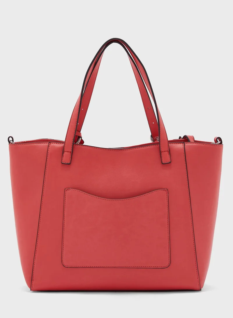 NINE WEST Wide Strap Shopper