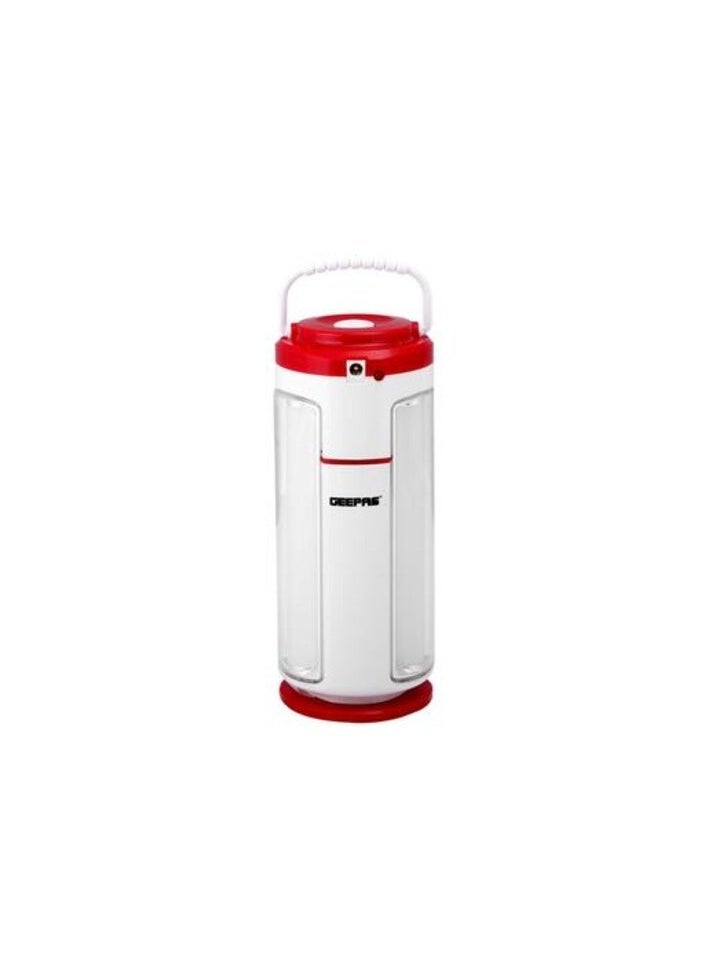 GEEPAS - Geepas Ge53023 Rechargeable LED Lantern 10W - Emergency Lantern With Light Dimmer Function | 54 Super Bright Leds, 7 Hours Working | Ideal For Camping Hiking & Emergency Use - Image 1