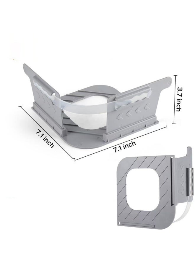 مثبتات غير مرئية لملاءات السرير مشابك قابلة للإزالة ومانعة للانزلاق لملاءات السرير 4 قطع - Image 3