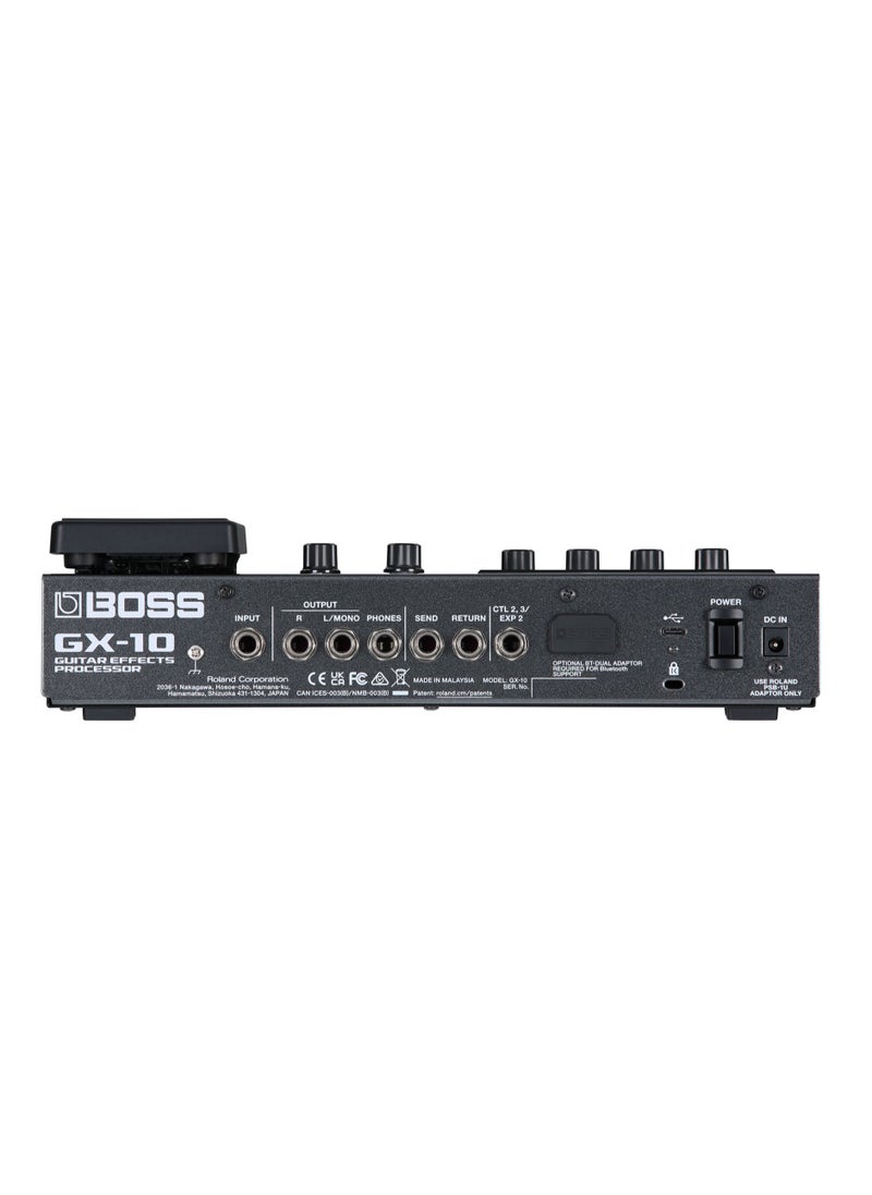 BOSS BOSS GX-10 Guitar/Bass Multi-FX Processor Pedal  - Image 3