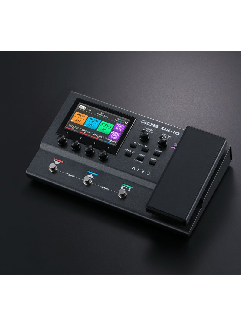 BOSS BOSS GX-10 Guitar/Bass Multi-FX Processor Pedal  - Image 4