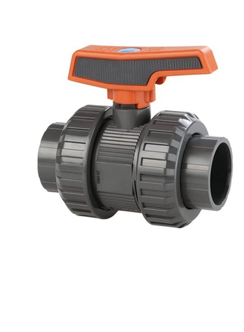 Cepex PVC Heavy Duty Water Supply Pipe Fittings for Swimming Pool, Agriculture, Irrigation & Commercial Plumbing Use (4 Inch, Union Ball Valve)  - Image 2