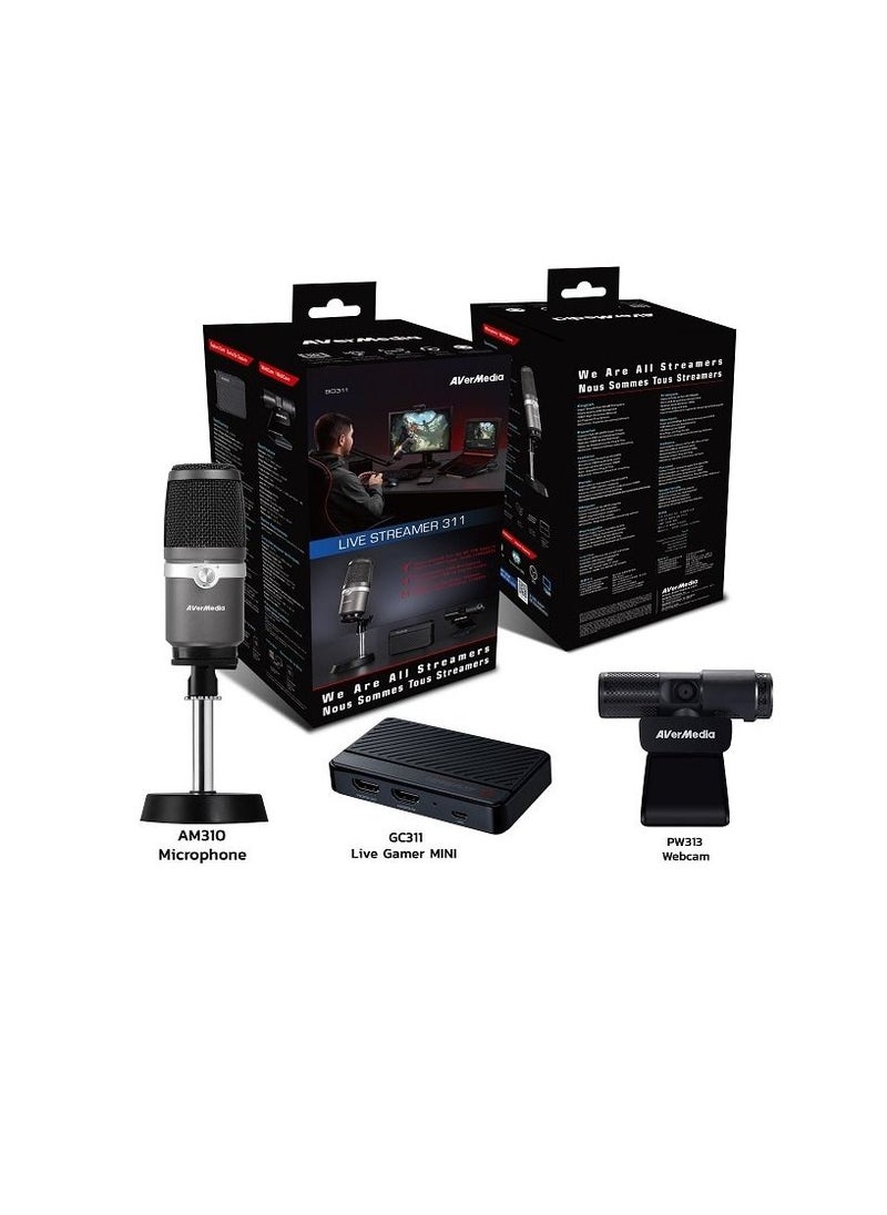 Live Streamer 311 - Streamer / Youtuber Starter Kit