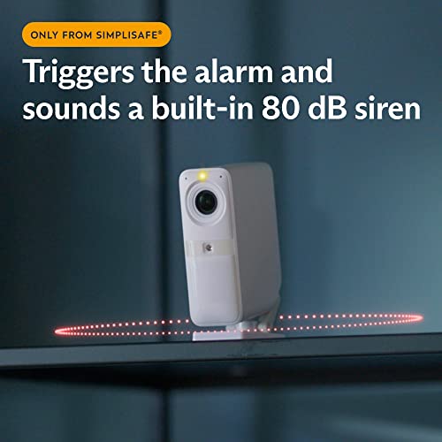 SimpliSafe 11 Piece Wireless Home Security System Gen 3 with Wireless Indoor HD Camera - Optional 24/7 Professional Monitoring - No Contract - Compatible with Alexa and Google Assistant,White - Image 4