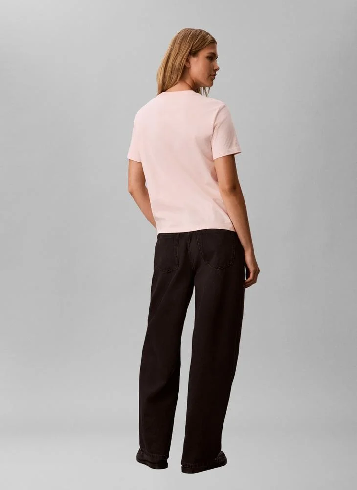 Calvin Klein Jeans Textured Monologo Terry T-Shirt