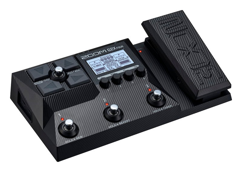 Zoom G2X Four Guitar Multi-Effects Processor with Expression Pedal, Multi-Layered IR?s, Amp Modeling, 75+ Built-in Effects, Looper, Rhythm Section, Tuner, Audio Interface, Lightweight - Image 2