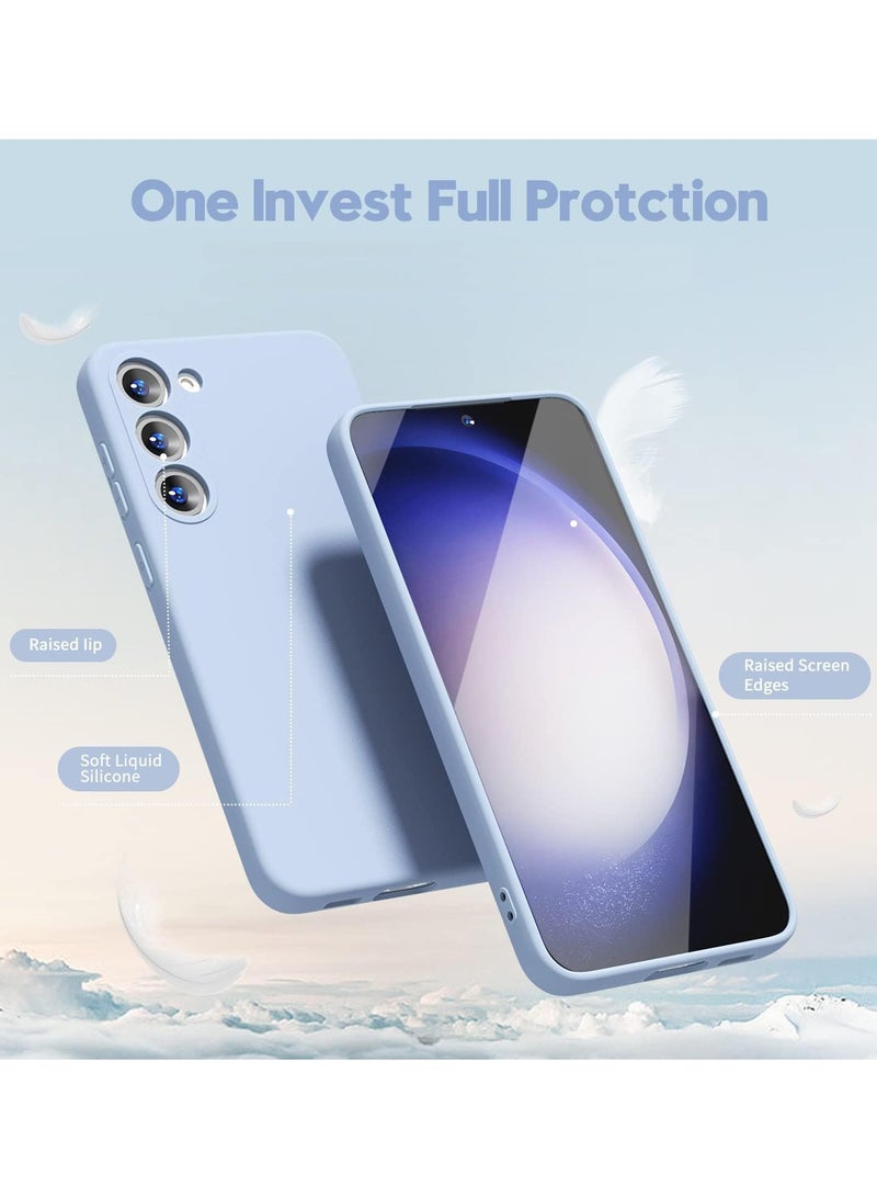 BORTONY Samsung Galaxy A15 Case Cover Flexible Soft Silicone Slim Fit Case for Galaxy A15 Anti Scratch with Inside Microfiber Lining Shockproof Protective Phone Case for Galaxy A15 4G/5G 6.5 inch - Image 3