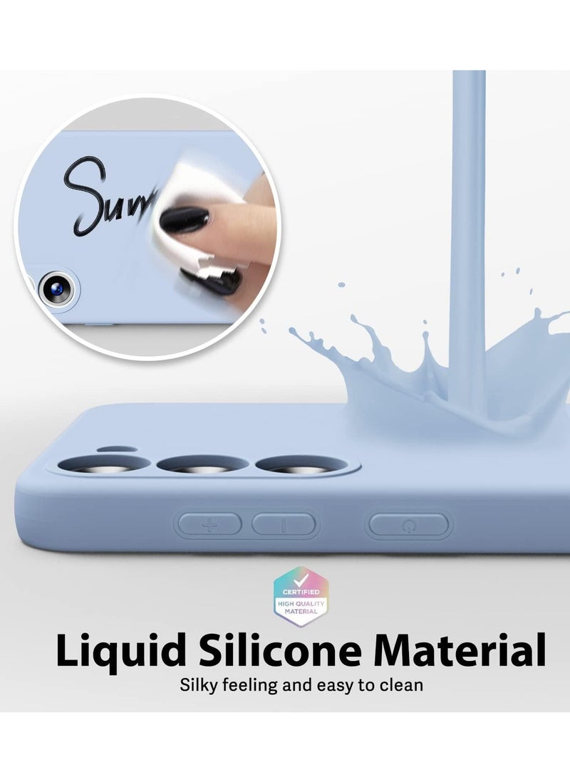 BORTONY Samsung Galaxy A15 Case Cover Flexible Soft Silicone Slim Fit Case for Galaxy A15 Anti Scratch with Inside Microfiber Lining Shockproof Protective Phone Case for Galaxy A15 4G/5G 6.5 inch - Image 5