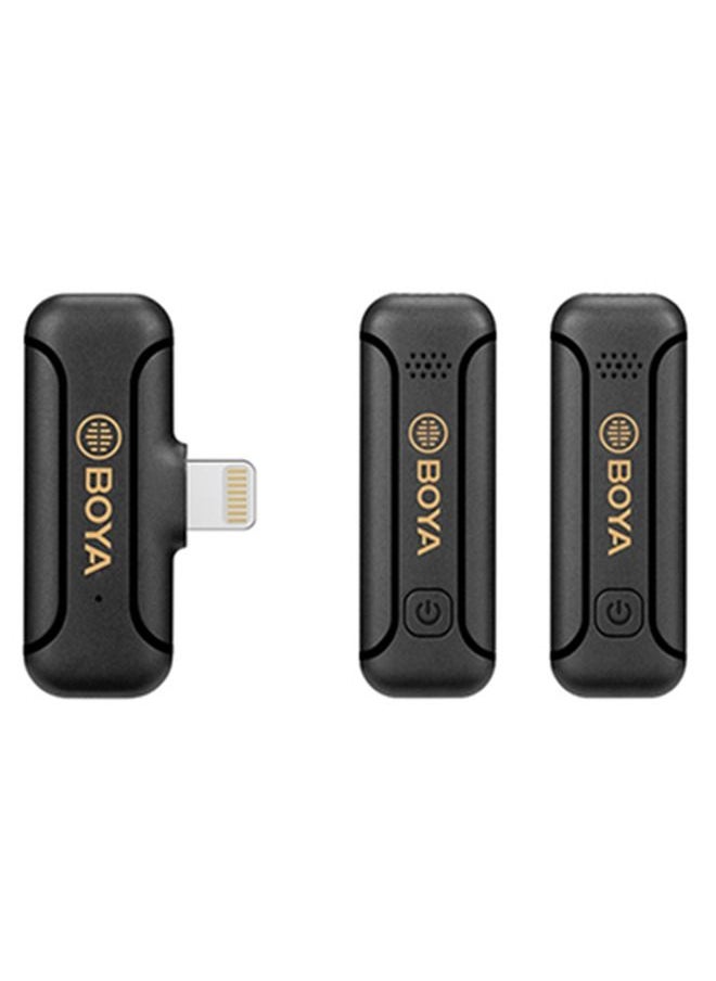 BOYA - BY-WM3T2-D2 2.4G Mini 2.4GHz Wireless Microphone compatible with iOS devices - Image 1