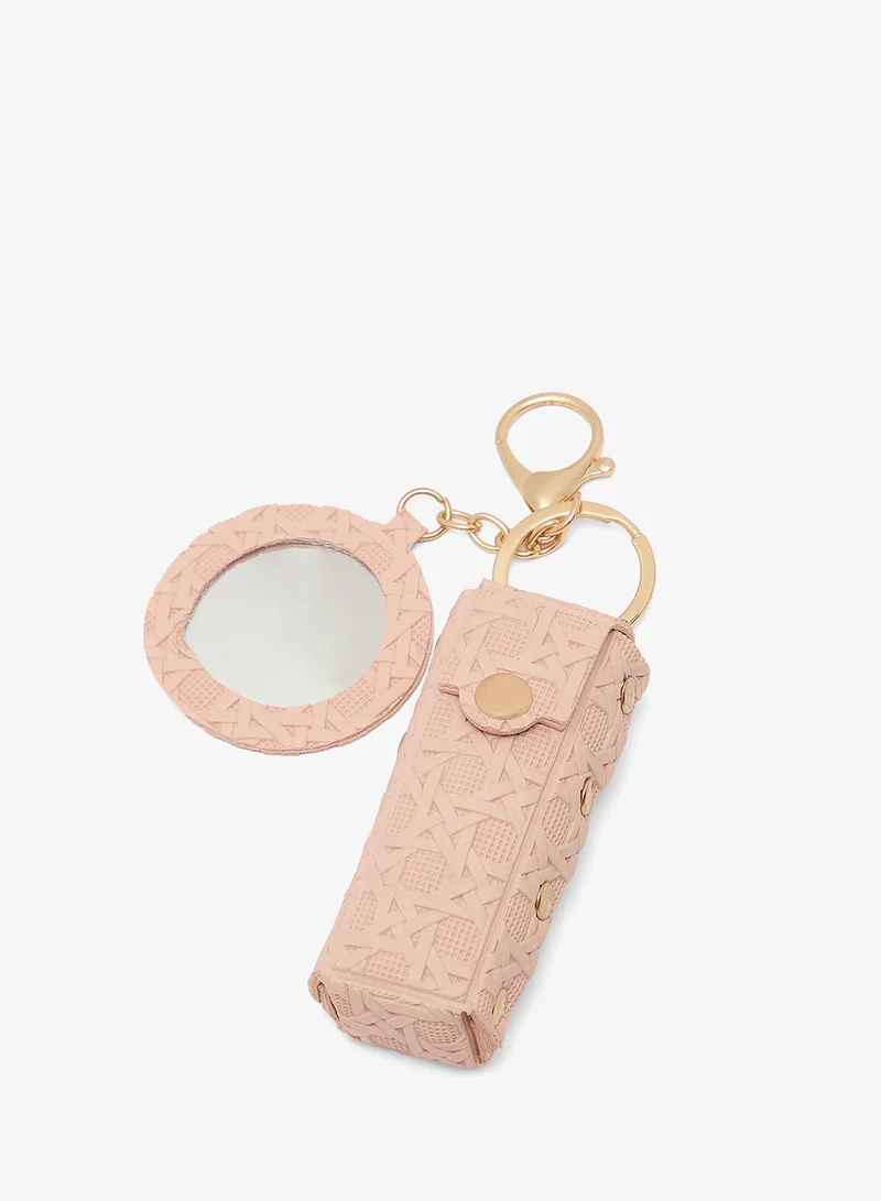 Ginger Lipstick Holder Bag Charm