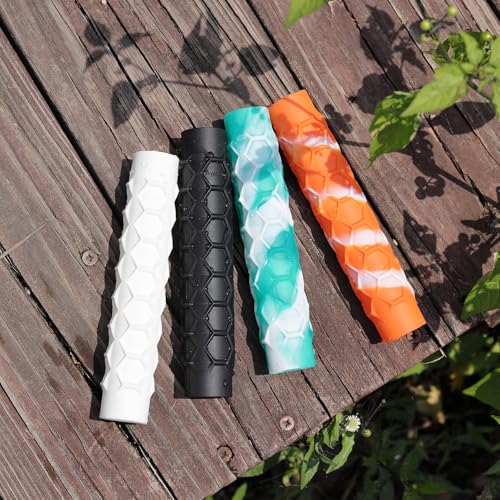 Ayaport Kayak Paddle Grips Non-Slip Silicone Wraps for Take-Apart Kayak Paddles, Blister Prevention Kayaking Accessories 1 Pair (Black) - Image 4