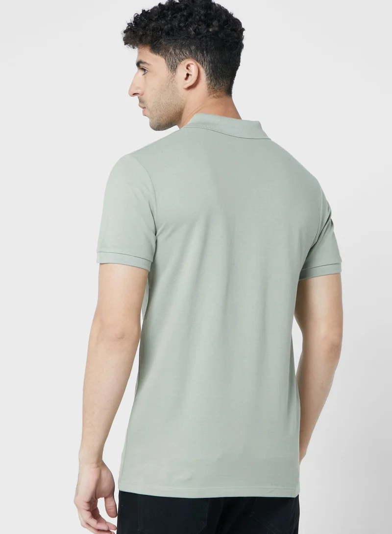 JACK & JONES Vertical Logo Polo