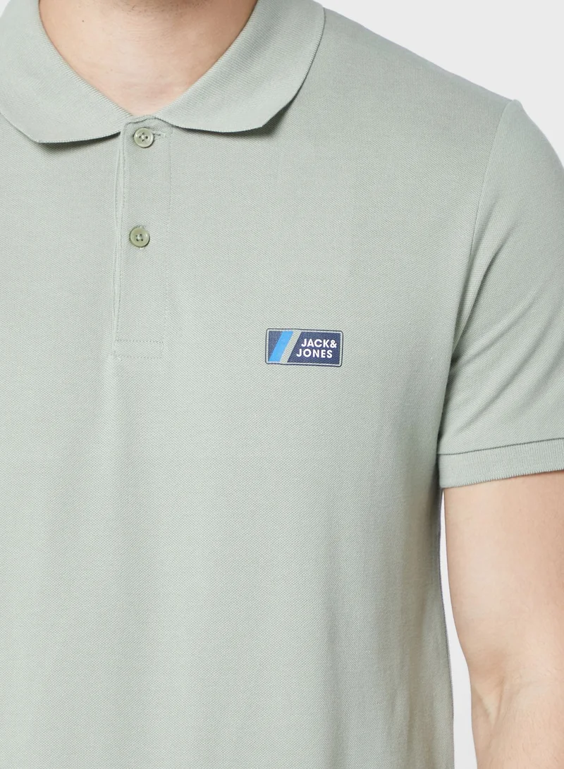 JACK & JONES Vertical Logo Polo