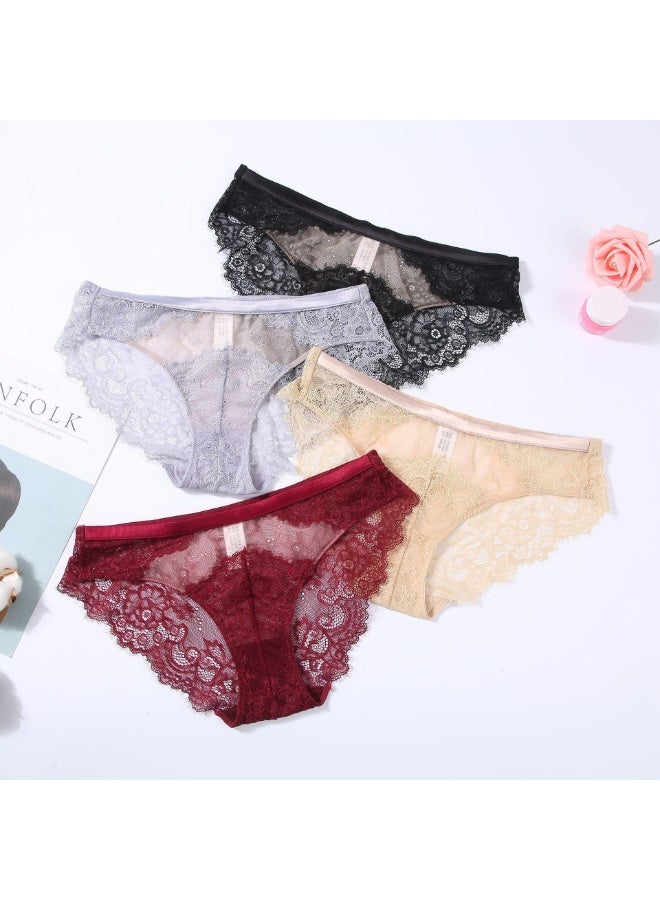 KUYING New Comfortable Skin friendly Breathable Underwear Set of 4  - Image 1