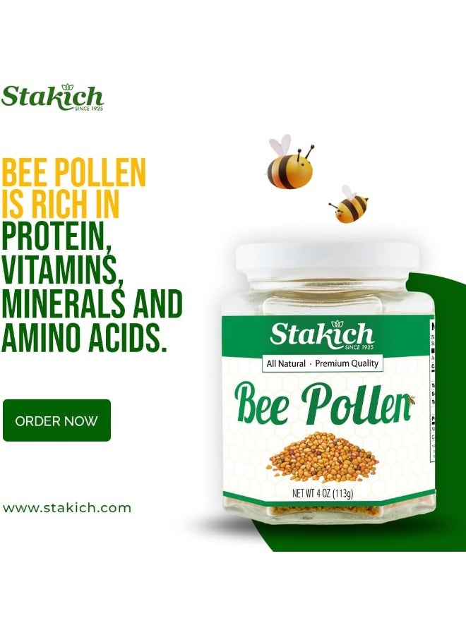 Stakich BEE POLLEN GRANULES 0.5kg (470ml) - 100% Pure, Natural, Unprocessed - Image 3