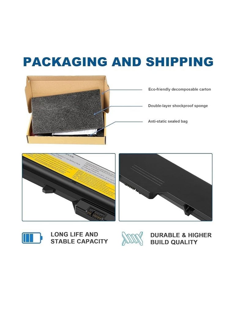 G460 Replacement laptop battery for lenovo G465 G470 G475 G560 G565 G570 B470 B570 Idea.Pad V360 V370 V470 V570 Z370 Z460 Z465 Z470 Z475 Z560 Z570 Z575 L09S6Y02 L08S6Y21 L09C6Y02 L09L6Y02 L09M6Y02  - Image 3